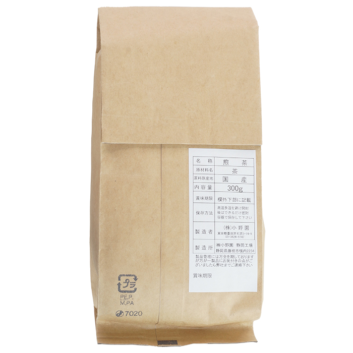 徳用知覧茶 裏
